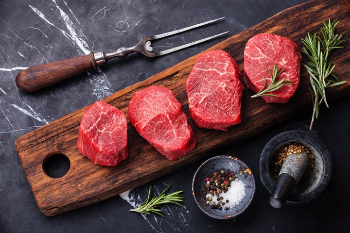 Red meat should be a 'once or twice a week' occurrence, not a 'once a day'.