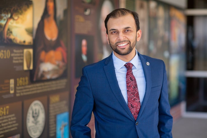 Qasim Rashid is running for the Virginia state Senate. 