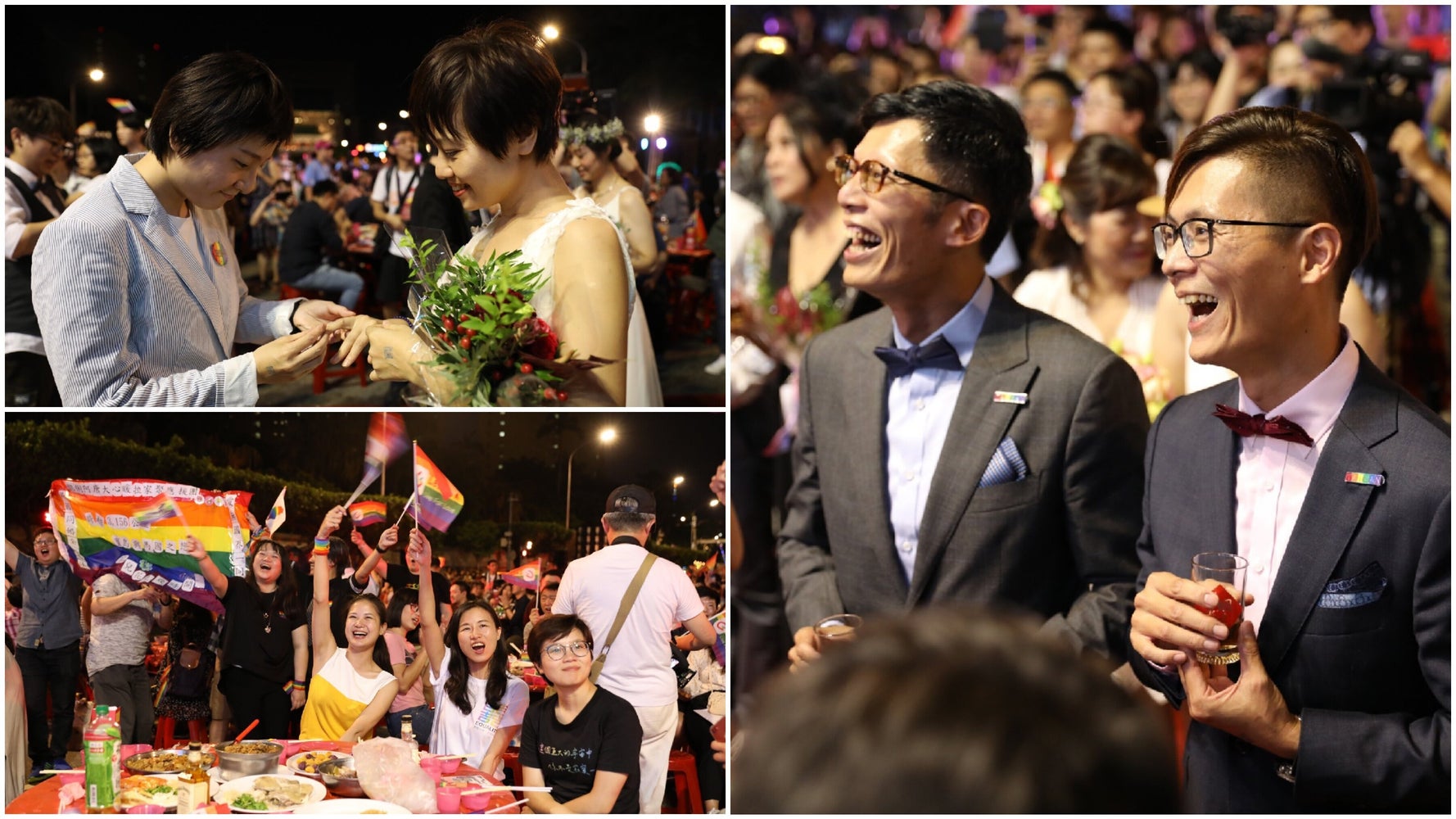 台湾で 同性婚を祝う 合同披露宴 00人近くが 総統府前で喜びを分かち合う 画像 ハフポスト Life 台湾で 同性婚を祝う 合同披露宴 00人近くが 総統府前で喜びを分かち合う 画像 ハフポスト Life