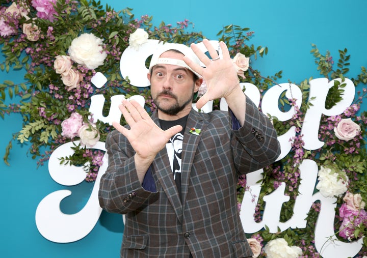 Director Kevin Smith at the In goop Health Summit in Los Angeles on May 18. He spoke openly about the lifestyle changes that have led to his dramatic weight loss.