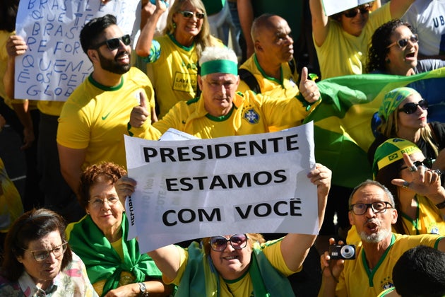 Resultado de imagem para manifestaÃ§Ã£o prÃ³ bolsonaro