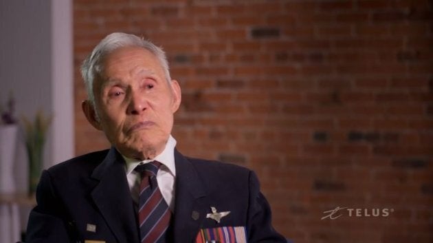 Charles Lee, a Force 136 veteran, is seen in the documentary.