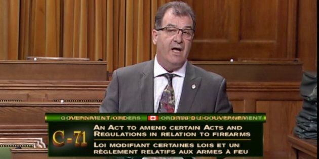 Liberal MP Bob Nault speaks in the House of Commons on June 18, 2018.
