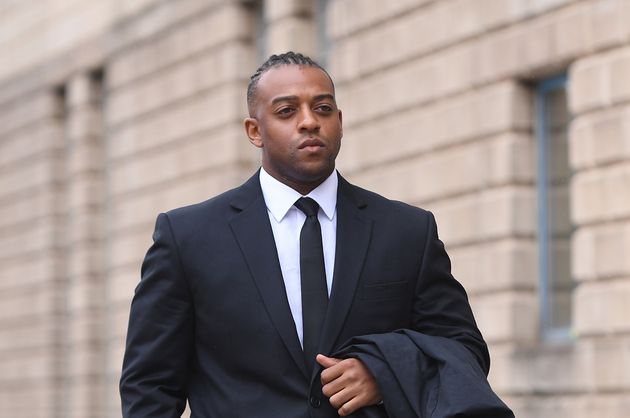 Former JLS singer Oritse Williams, pictured here arriving at Wolverhampton Crown Court, where on Tuesday he was cleared of rape 