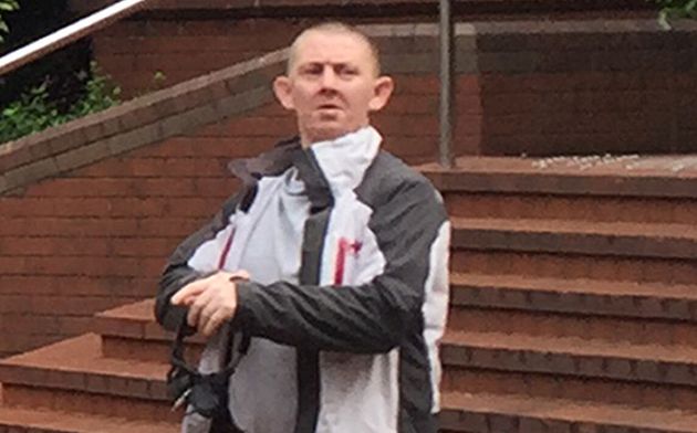 Kevin Flanagan outside Birmingham Crown Court 