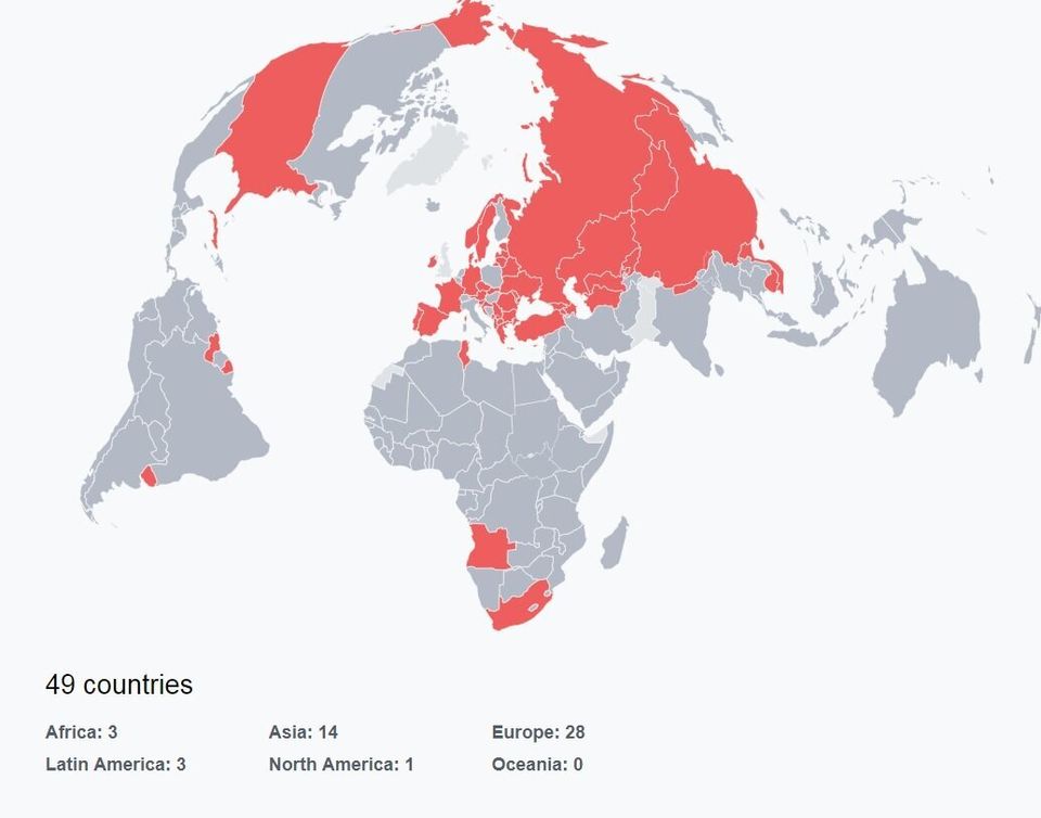 Les pays qui autorisent l'IVG sans