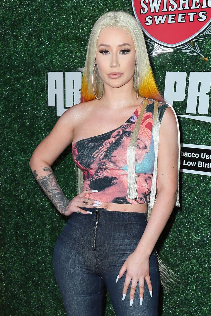 Iggy Azalea attends the Swisher Sweets Awards on April 12 in West Hollywood, California. 