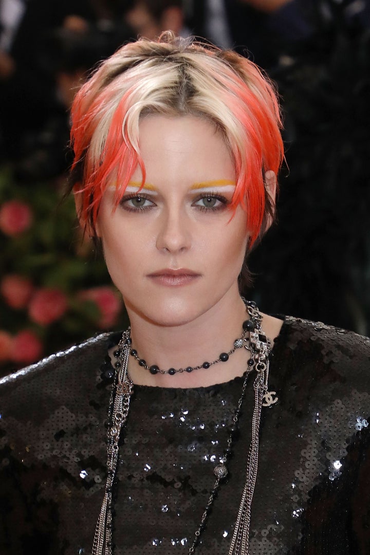 Stewart attends the 2019 Met Gala celebrating "Camp: Notes on Fashion" at The Metropolitan Museum of Art on May 6. 