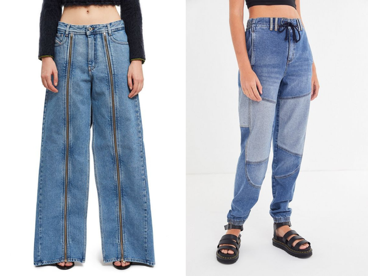 How To Wear The 'Weird Jeans' You Keep Seeing All Over The Internet ...