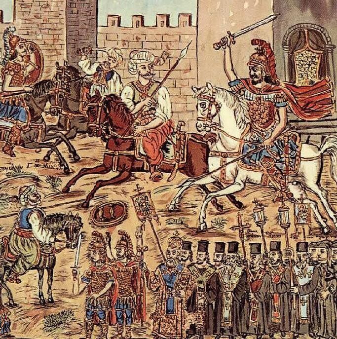 Θεόφιλος: Κωνσταντίνος Παλαιολόγος, πλήρης τίτλος Κωνσταντίνος Παλαιολόγος εις μάχην 1453