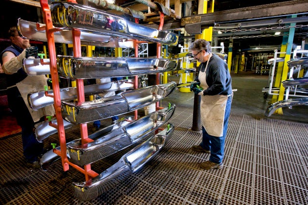 The AGS Automotive Systems manufacturing facility in Oshawa, Ont. on March 3, 2011.