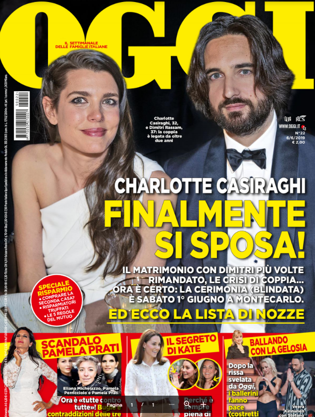 Charlotte Casiraghi E Dimitri Rassam Sposi Nella Lista Di Nozze Anche Un Piattino Da 45 Euro L Huffpost