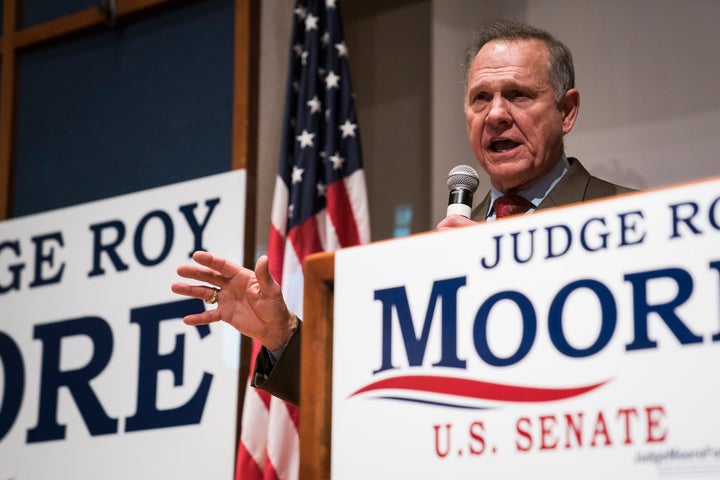 Former Alabama judge Roy Moore.