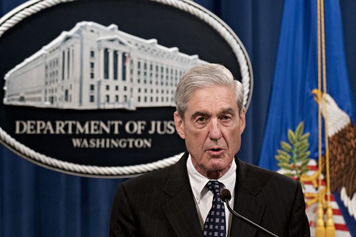 Former FBI director Robert Mueller, seen here at the U.S. Justice Department on Wednesday, says he will not be providing any other public statements on his highly publicized report.