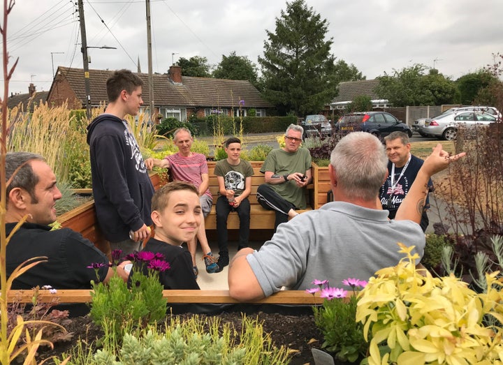 A brew and banter session with locals.