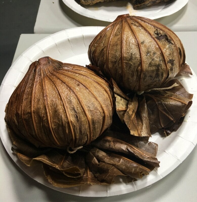 台中金典酒店八寶和牛爆漿粽280元