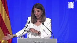 Lluvia de críticas a la portavoz del Govern catalán por sus respuestas a una