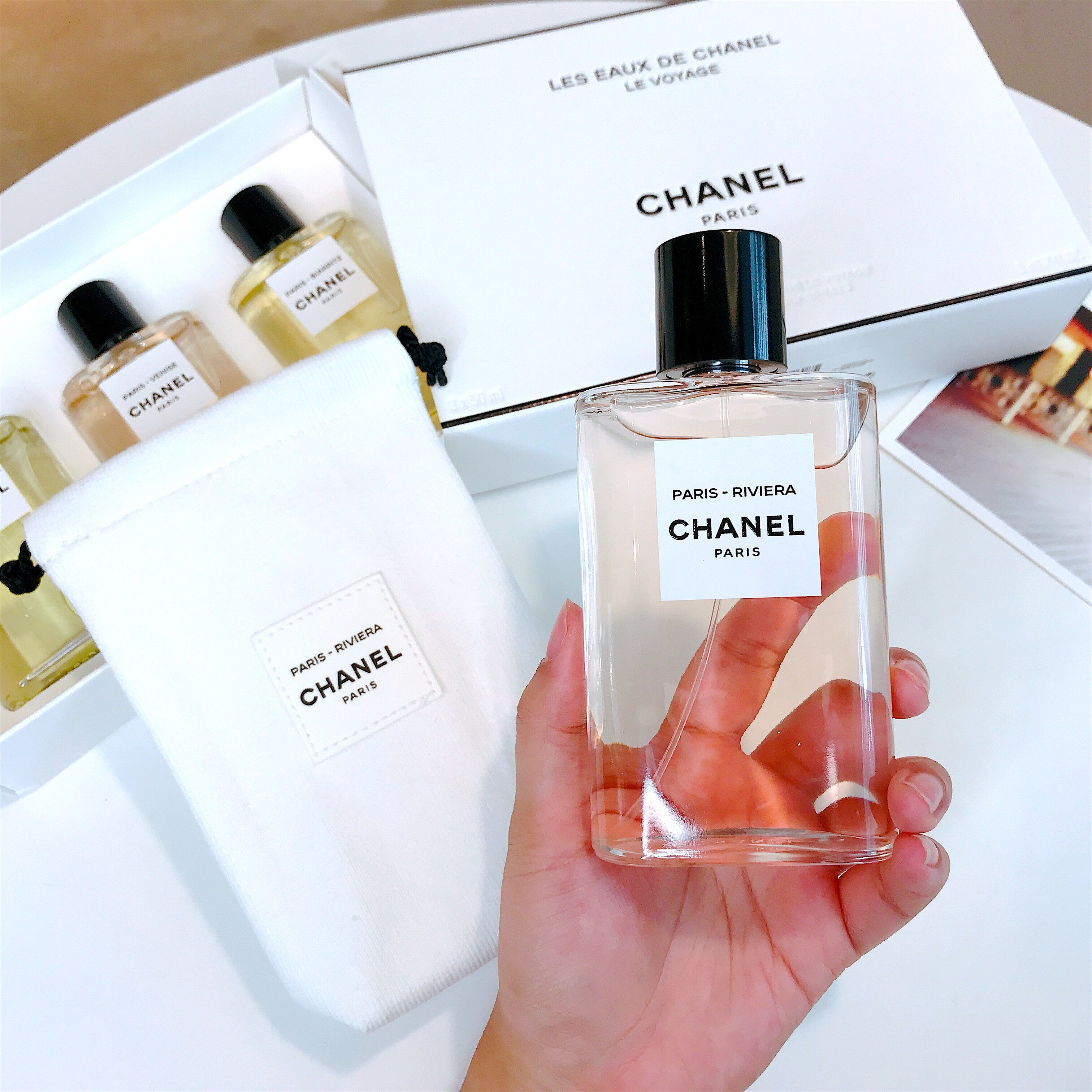 買起來 為了這個小白束口袋我願意 香奈兒第四款淡香水 巴黎蔚藍海岸上市 Yahoo奇摩電影戲劇