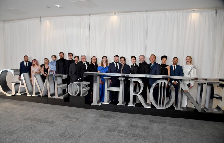 The cast of Game Of Thrones