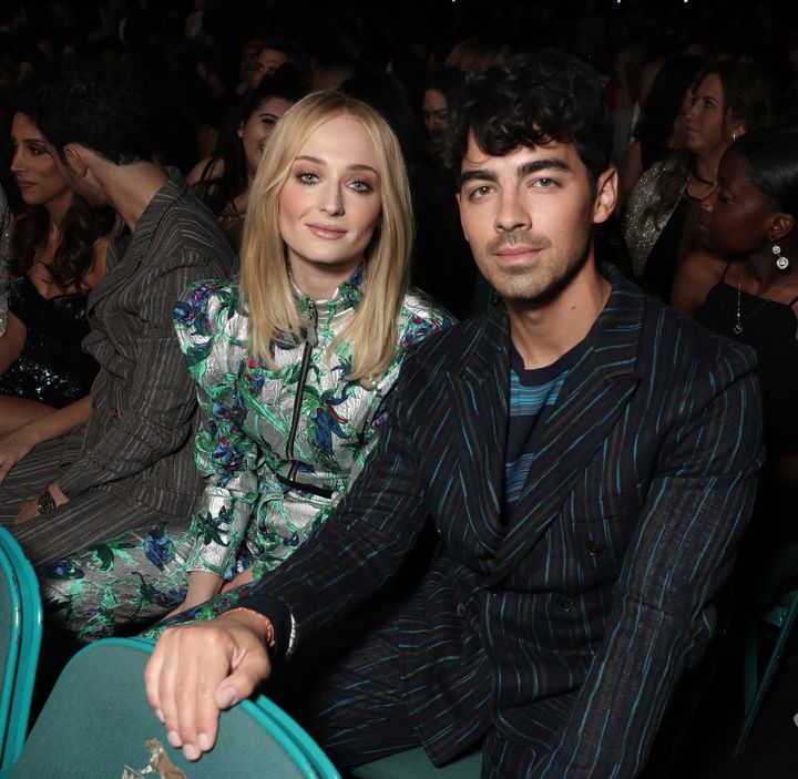 Turner and Jonas attend the 2019 Billboard Music Awards right before their wedding on May 1 in Las Vegas. 