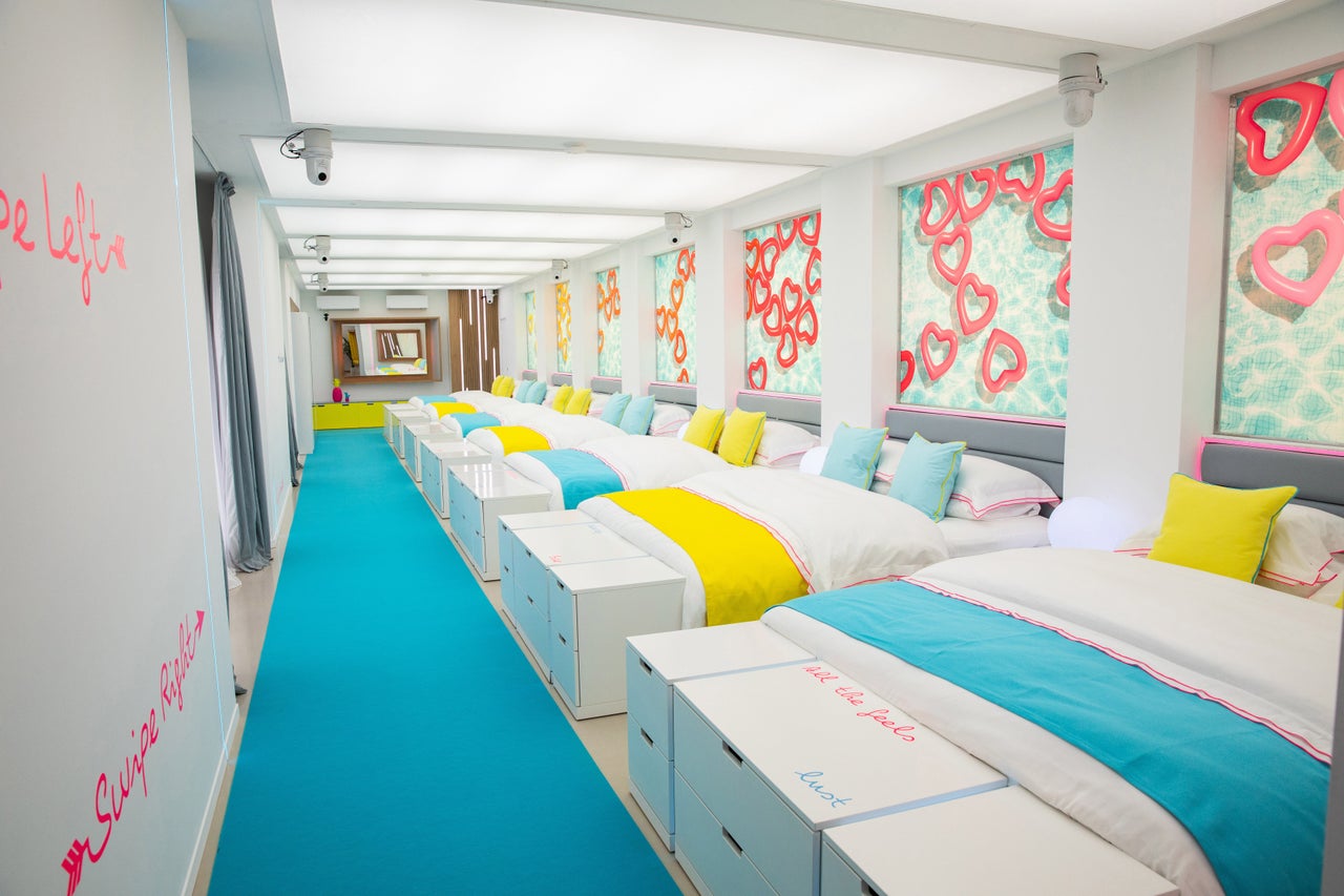 The villa bedroom is ready
