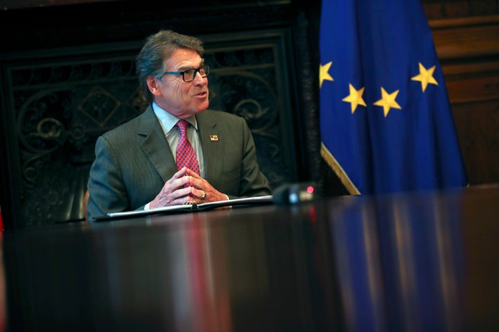 U.S. Energy Secretary Rick Perry suggested such terminology for gas during a signing ceremony for liquefied natural gas export orders in Brussels on May 2.