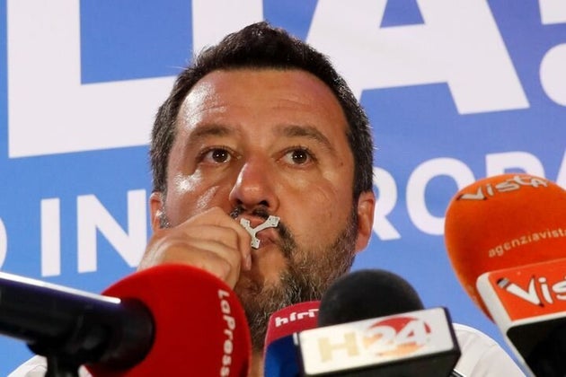 Matteo Salvini, el héroe de la extrema derecha en