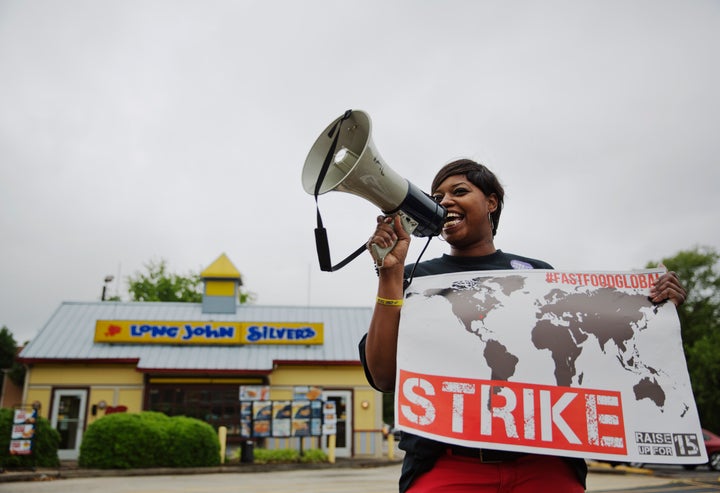 SEIU has been an architect of the Fight for $15 union campaign, but now it's facing labor strife inside its own headquarters.