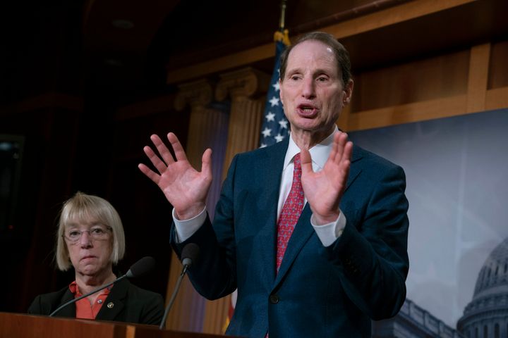 Sen. Ron Wyden, the top Democrat on the Senate Finance Committee, is threatening to hold up Donald Trump's Treasury nominees unless the department complies with a request for the president's tax information.