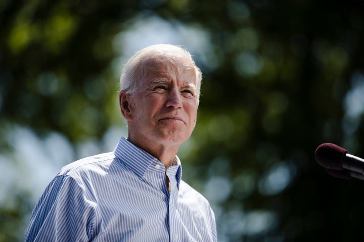 Democratic presidential candidate and former Vice President Joe Biden earned a D-minus climate rating from Greenpeace on Thursday.