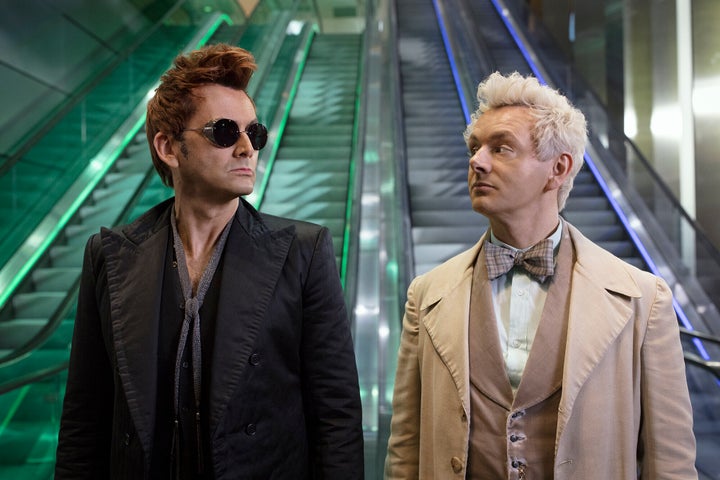 "Good Omens" on Amazon Prime.