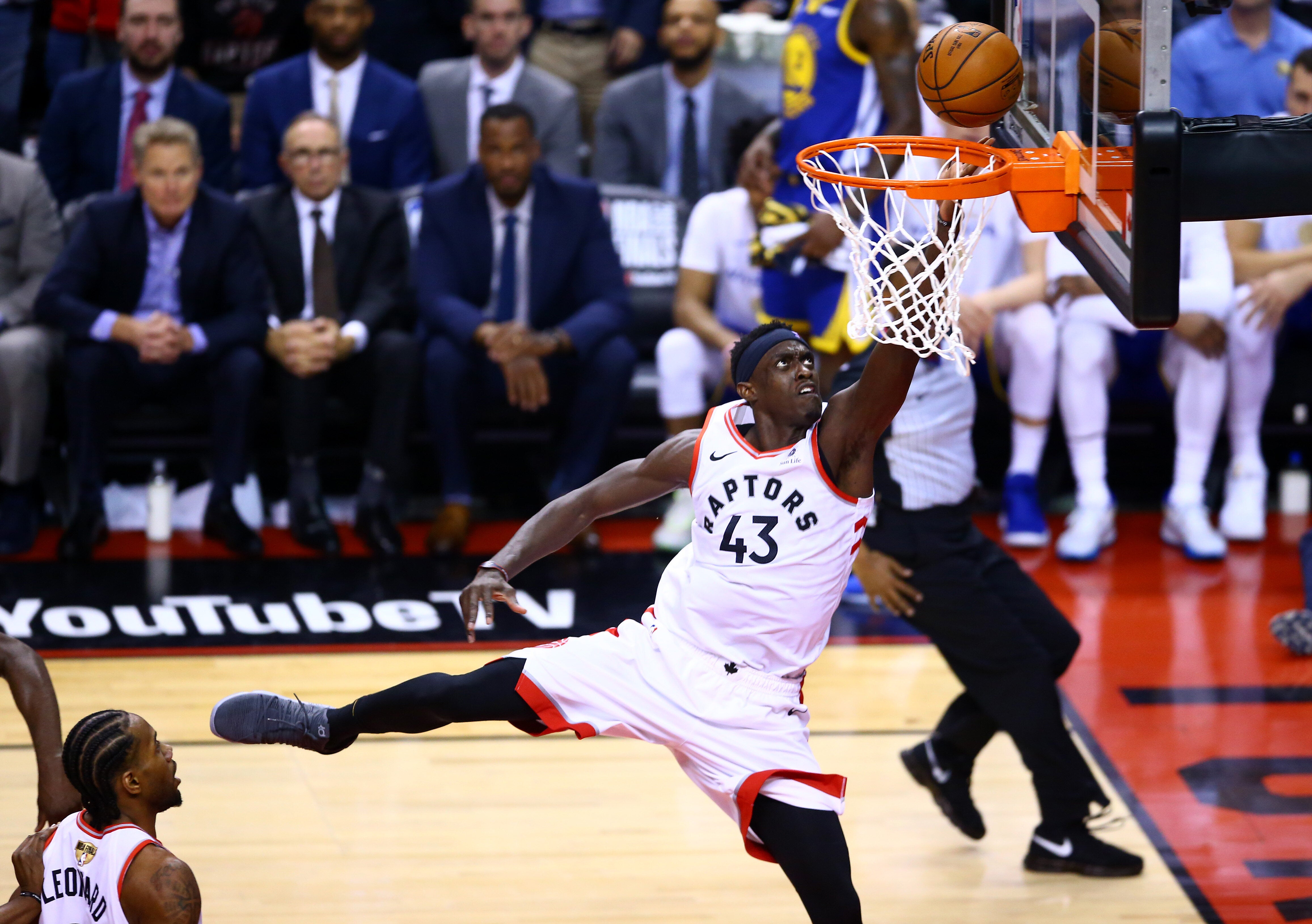 Paskal Siakam was dominant in his NBA Finals debut. (Getty)