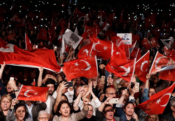 トルコで行われたの選挙の様子