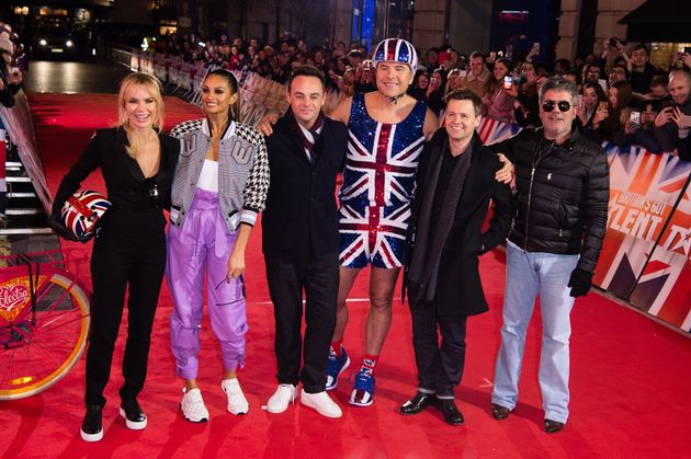 Amanda and the rest of the BGT team