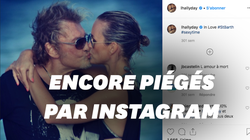 Les Hallyday (encore) piégés par