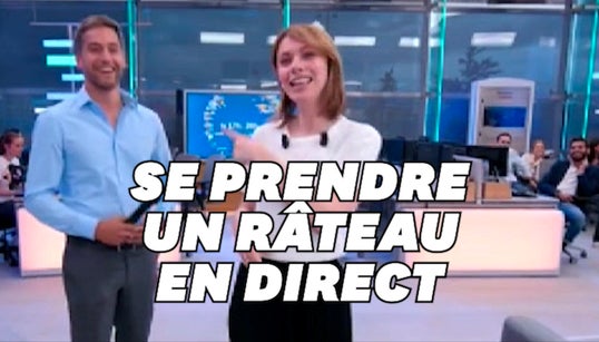 Ce journaliste de France info s’est (encore) pris un beau râteau en