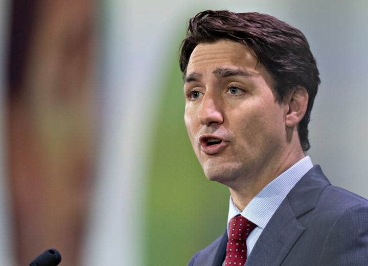 Prime Minister Justin Trudeau speaks at the Federation of Canadian Municipalities annual conference May 31, 2019 in Quebec City.