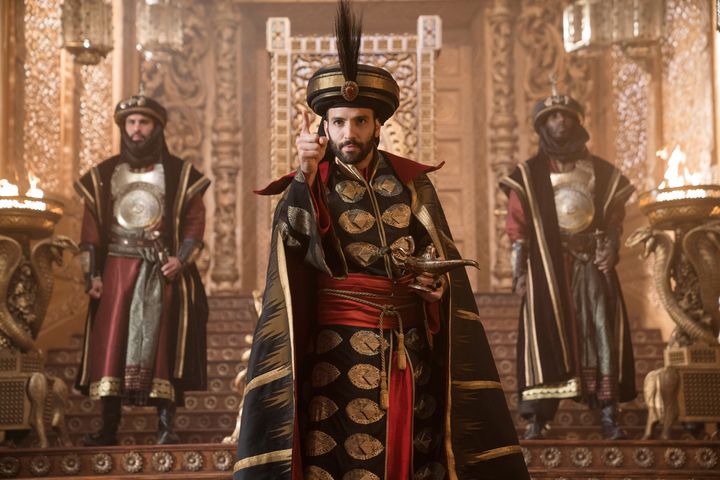 Marwan Kenzari as Jafar.