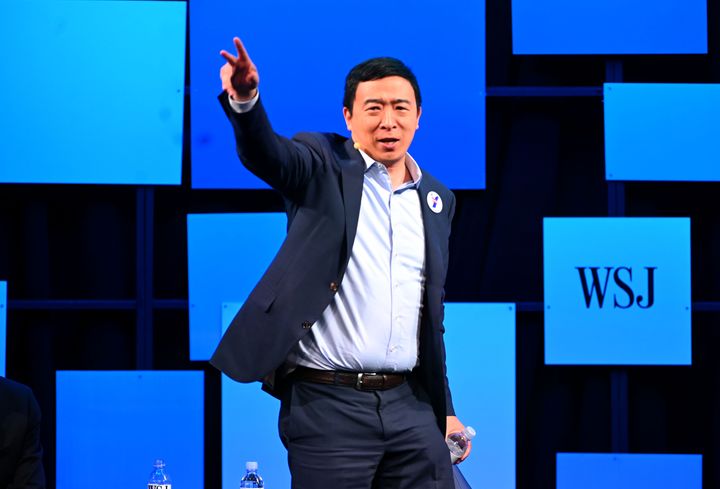 Democratic presidential hopeful Andrew Yang said his experience being bullied as a young kid shaped how he operates in the world.