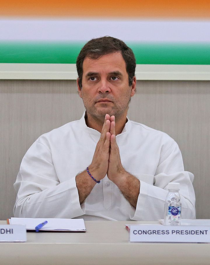 former Congress President Rahul Gandhi in a file photo. 
