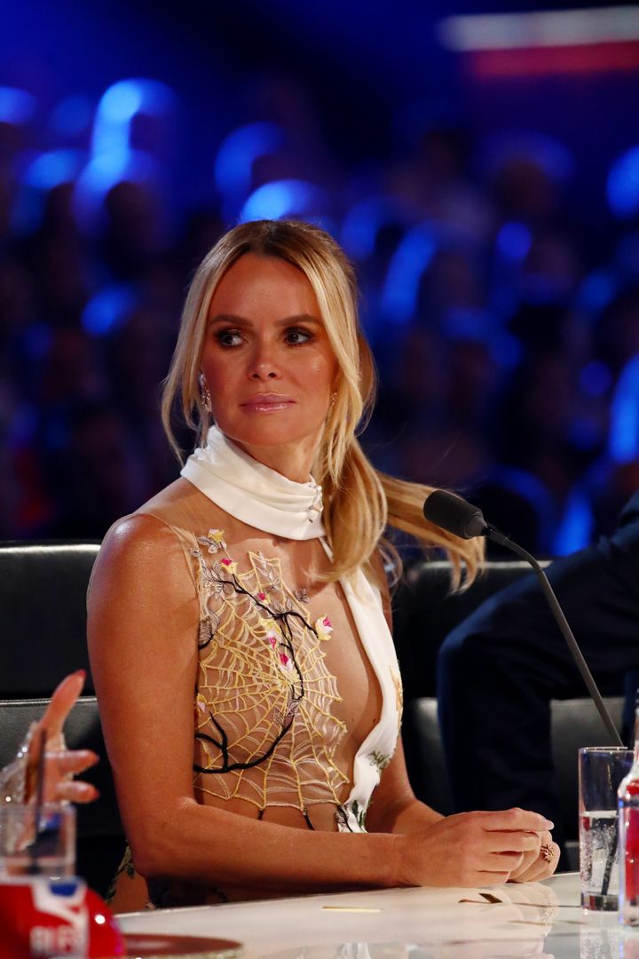 Amanda Holden's Britain's Got Talent dress on Wednesday attracted Ofcom complaints