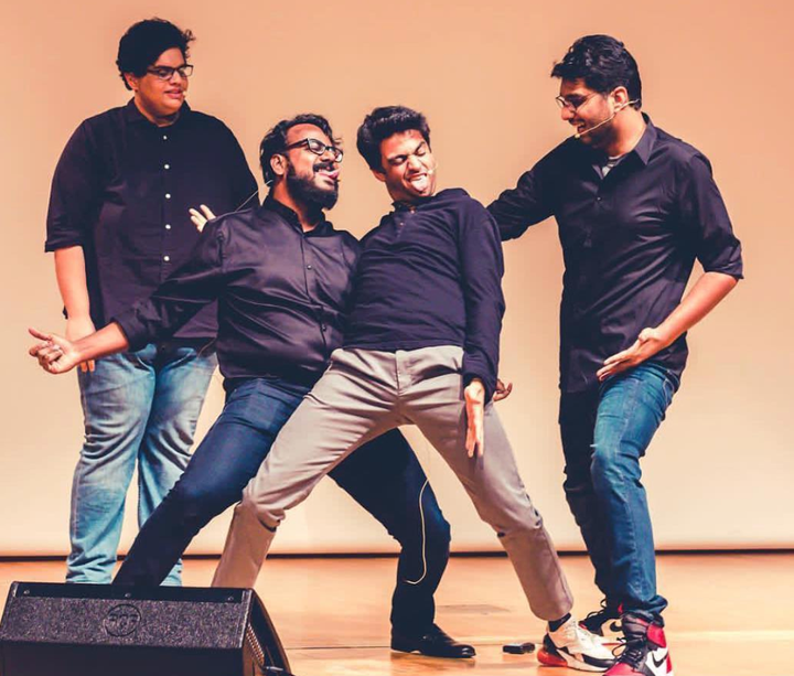 Tanmay Bhat, Ashish Shakya, Rohan Joshi and Gursimran Khamba.