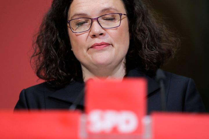 Παραιτήθηκε η Νάλες από προεδρία του SPD.