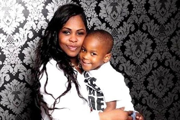 Simonne Kerr with her son Kavele