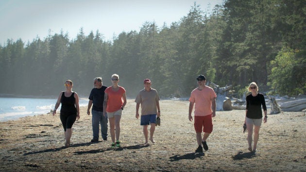 The show's participants, from left to right: Avonlea, Donald, Ashley, Ross, Dallas, and Jamie-Sue.