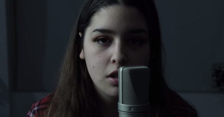 Emma Stevens, 16, covers "Blackbird." 