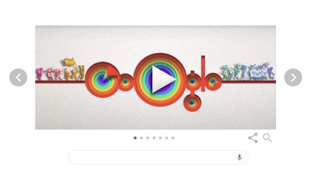 Googleロゴがレインボーに 非常に個人的なプロジェクト Googleイラストレーターの思いとは ハフポスト