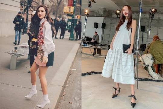 韩星夏季白色洋装私服穿搭图鉴