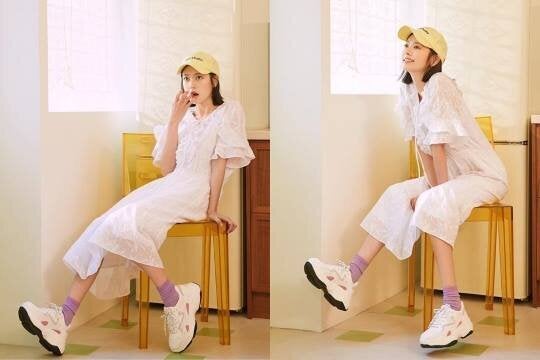 韩星夏季白色洋装私服穿搭图鉴