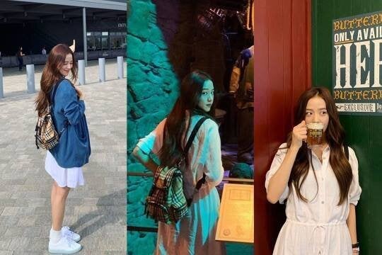 韩星夏季白色洋装私服穿搭图鉴